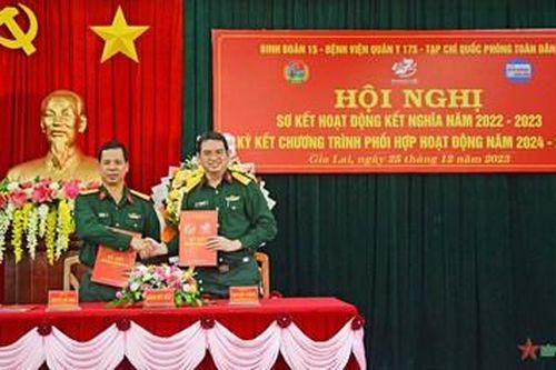 Binh đoàn 15: Hoạt động kết nghĩa 'sâu về nội dung, đa dạng về hình thức và rộng về đối tượng'