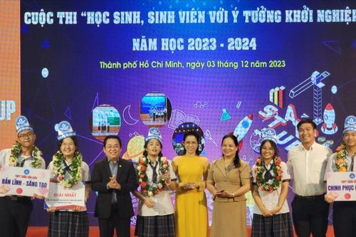 Học sinh trưởng thành hơn qua dự án khởi nghiệp