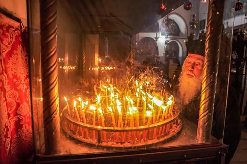Chùm ảnh Giáng sinh thầm lặng ở Bethlehem nguyện ước hòa bình cho Gaza