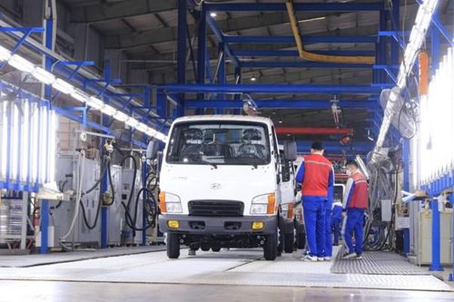 Hyundai Solati và Mighty N250 lắp ráp ở Việt Nam xuất đi thế giới