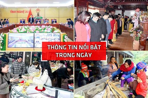 Nghệ An: Thông tin nổi bật ngày 25/11