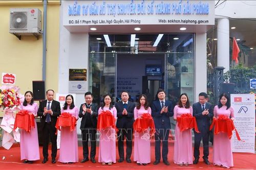 Khai trương Điểm tư vấn hỗ trợ chuyển đổi số thành phố Hải Phòng
