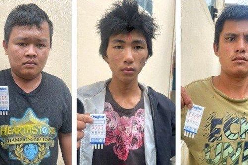 Bắt quả tang 3 đối tượng tàng trữ ma túy thu giữ 1 khẩu súng