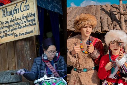 Sa Pa treo bảng khuyến cáo không mặc trang phục Mông Cổ chụp ảnh, netizen phản ứng ra sao?