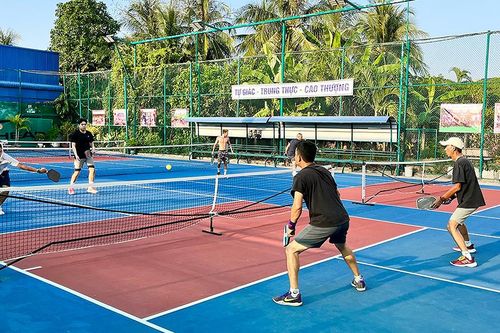 Luyện tập Pickleball