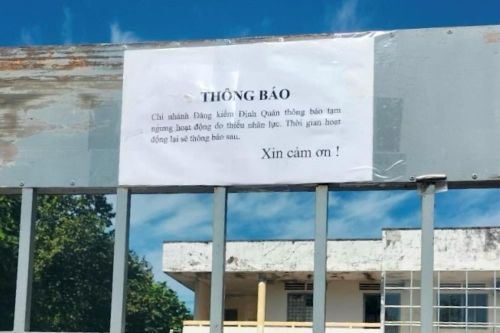 Trung tâm Đăng kiểm xe cơ giới 60-03S tại Định Quán bất ngờ tạm đóng cửa
