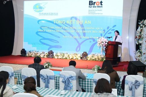 Hội Liên hiệp Phụ nữ tỉnh tổng kết dự án 'Tăng thu nhập cho đồng bào thông qua phát triển chuỗi giá trị' giai đoạn 2021 – 2023