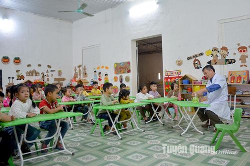 5 xã huyện Sơn Dương được hưởng lợi từ chương trình vệ sinh toàn xã