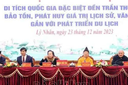 Tóm tắt tham luận tại Hội thảo khoa học 'Di tích quốc gia đặc biệt Đền Trần Thương - Giữ gìn và phát huy giá trị lịch sử, văn hóa gắn với phát triển du lịch'