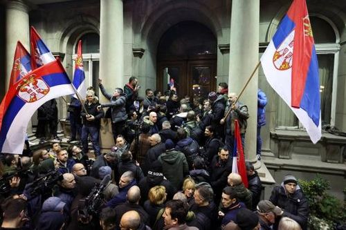 Serbia phàn nàn phương Tây kích động biểu tình