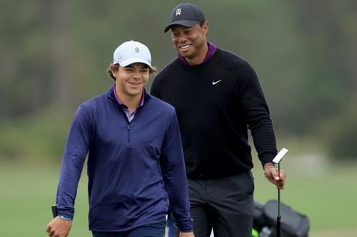 Tiger Woods và sứ mệnh với con trai 14 tuổi Charlie Woods