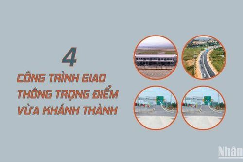 4 công trình giao thông trọng điểm vừa khánh thành