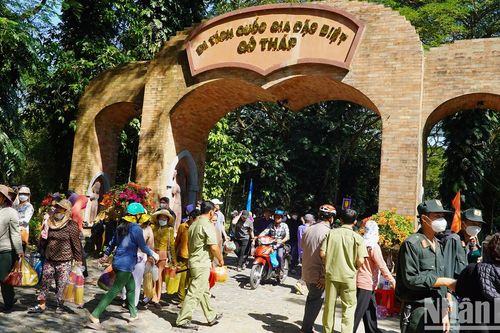 Nét quê ở Khu di tích quốc gia đặc biệt Gò Tháp