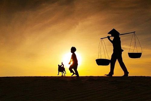 Gánh mùa xuân của mẹ