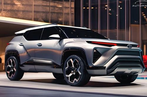 Toyota RAV4 2025 EV 'nhá hàng', hứa hẹn sẽ bùng nổ doanh số