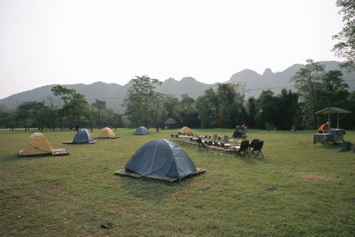 Khai thác thử nghiệm sản phẩm du lịch cắm trại Trằm Mé - Chày Lập Glamping