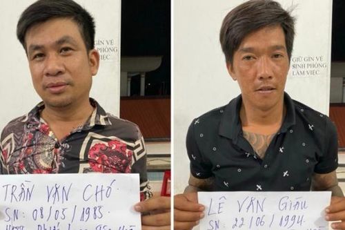 Bắt giữ 2 đối tượng đập phá tài sản, thu tiền bảo kê quán cà phê