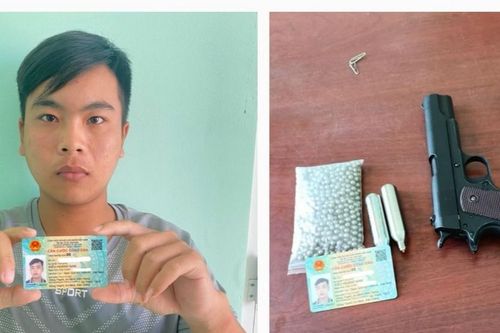 Đối tượng mang súng và gần 600 viên đạn trên người để giải quyết mâu thuẫn