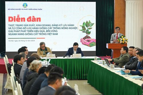 Kiểm soát giống cây trồng để phát triển bền vững ngành trồng trọt Việt Nam