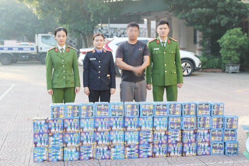Bắt giữ 6 đối tượng cùng tang vật hơn 1,9 tấn pháo