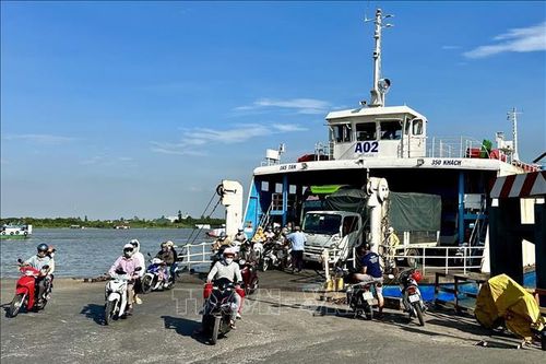 An Giang: Huy động 37 phà trọng tải lớn trong dịp Tết Dương lịch