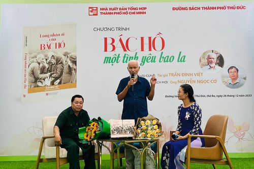TP Hồ Chí Minh: Giao lưu, giới thiệu về 'Bác Hồ - Một tình yêu bao la'