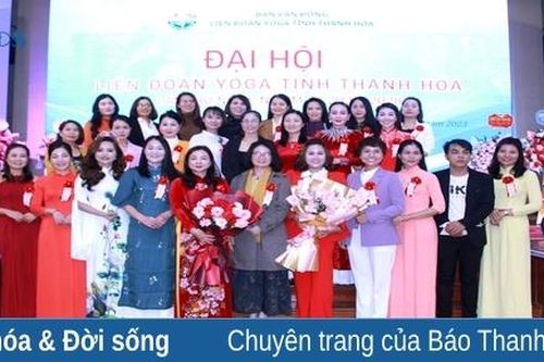 Đại hội thành lập Liên đoàn Yoga tỉnh Thanh Hóa, nhiệm kỳ 2023-2028