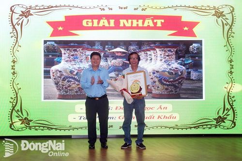 Tác giả Đoàn Ngọc Ân (TP.Long Khánh) đạt giải Nhất cuộc thi ảnh 'Tôi tin dùng hàng Việt'