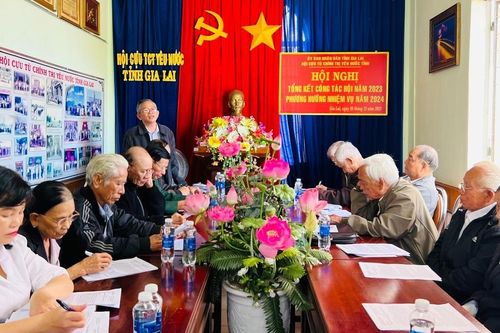 Hội Cựu tù chính trị yêu nước tỉnh Gia Lai tổng kết công tác Hội năm 2023