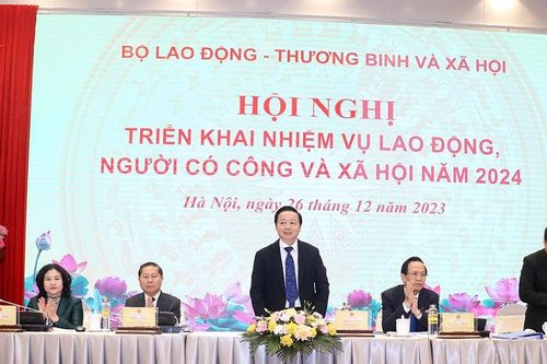Phó Thủ tướng Chính phủ Trần Hồng Hà: Triển khai đồng bộ, linh hoạt, kịp thời, hiệu quả các chính sách lao động, người có công và xã hội