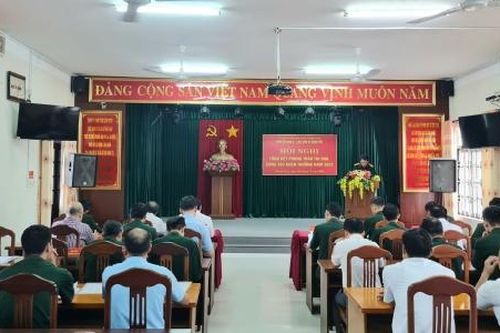 Khối thi đua 2 các đơn vị quân đội làm công tác dân vận trên địa bàn tỉnh: Tổng kết phong trào thi đua, công tác dân vận năm 2023
