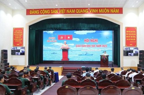 Vùng 4 Hải quân: Tổ chức Hội nghị giao ban khu vực năm 2023