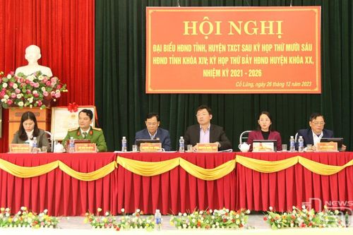 Đại biểu HĐND tỉnh tiếp xúc cử tri các địa phương