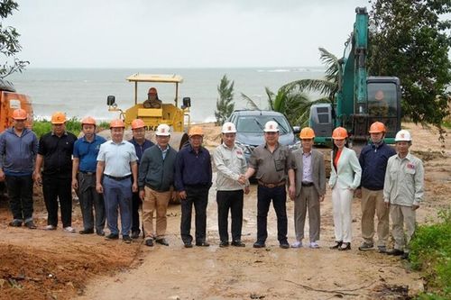 Bình Định: Động thổ dự án Khu du lịch nghỉ dưỡng quốc tế biển Bãi Xép
