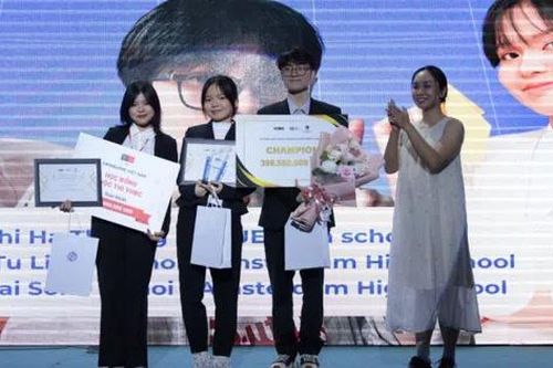 Squirrel Spies tỏa sáng chinh phục ngôi vị Quán quân tại chung kết Vietnam High School Business Case Competition 2023