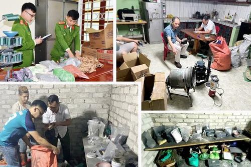 Khám phá nhiều vụ sản xuất pháo hoa giả