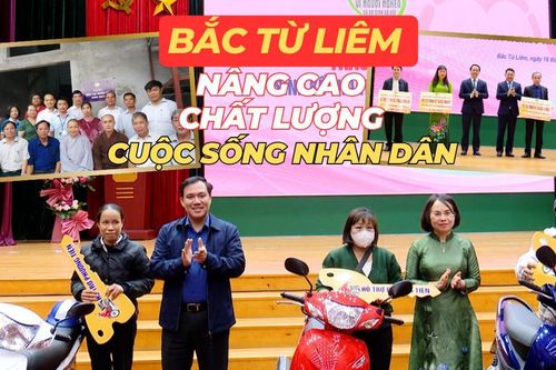 Bắc Từ Liêm: Xóa hộ nghèo gắn với nâng cao chất lượng cuộc sống nhân dân