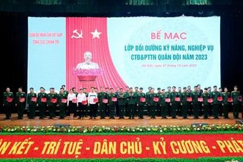 Tăng cường bồi dưỡng kỹ năng thực hành cho cán bộ Đoàn trong Quân đội