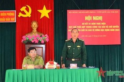 Bộ đội Biên phòng tỉnh Đắk Lắk và Vườn Quốc gia Yok Don nâng cao hiệu quả trong quản lý, bảo vệ biên giới, bảo vệ tài nguyên rừng