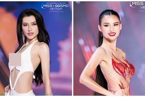Ảnh dạ hội, bikini của dàn thí sinh ở bán kết HHHV Việt Nam