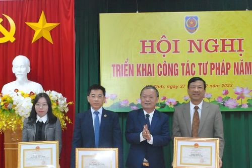 Ngành Tư pháp Hà Tĩnh triển khai đồng bộ, hiệu quả các mặt công tác năm 2023