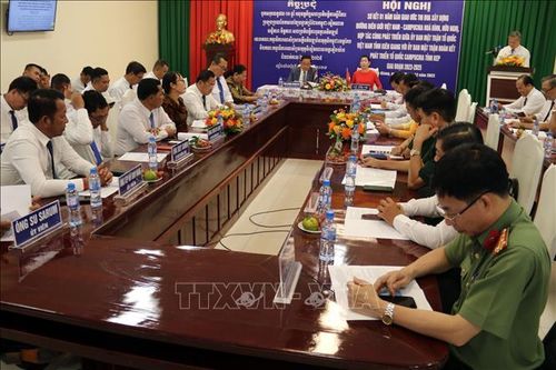 Xây dựng đường biên giới Việt Nam - Campuchia hòa bình, hữu nghị, hợp tác