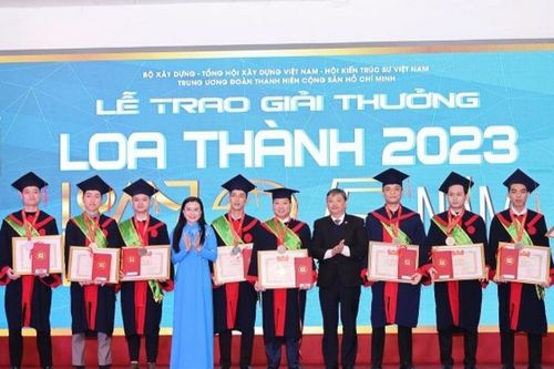 Giải thưởng Loa Thành năm 2023 trao cho 58 đồ án tốt nghiệp xuất sắc