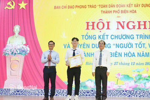 Biên Hòa tuyên dương 171 gương người tốt, việc tốt