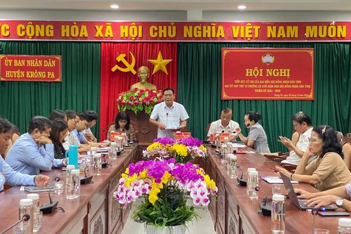 Đại biểu HĐND tỉnh Gia Lai tiếp xúc cử tri huyện Krông Pa