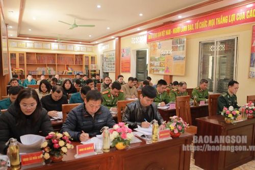 Cao Lộc chủ động phối hợp đảm bảo trật tự an toàn xã hội