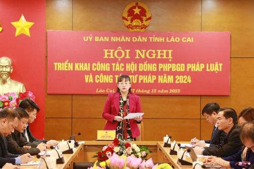 Hội đồng phối hợp PBGDPL và ngành tư pháp tỉnh có nhiều đổi mới, sáng tạo trong thực hiện nhiệm vụ