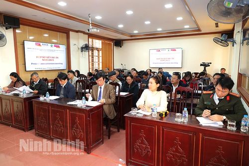 Sơ kết việc thực hiện Dự án VIE085 trên địa bàn tỉnh Ninh Bình năm 2023