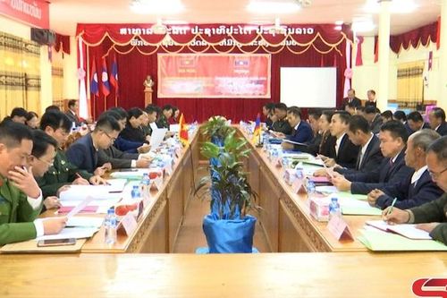 Giao ban công tác phối hợp giữa các huyện Mộc Châu - Vân Hồ - Sốp Bâu