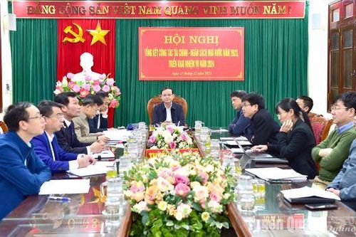 Tổng kết công tác tài chính - ngân sách nhà nước năm 2023